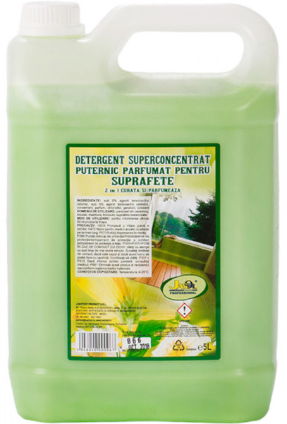 Jasol Detergent Superconcentrat Puternic Parfumat pentru Suprafete 5L