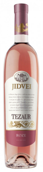 Jidvei Tezaur Pinot Noir Syrah Vin Roze Sec 12% Alcool 750ml