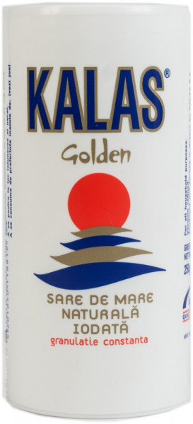 Kalas Golden Sare de Mare Naturala Iodata 250g