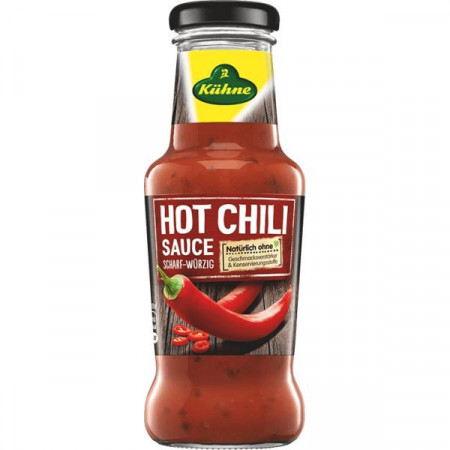 Kuhne Sos de Chilli Foarte Picant 250ml