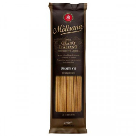 La Molisano Spaghetti No 15 Integrali Paste din Gris Integral de Grau Dur 500g