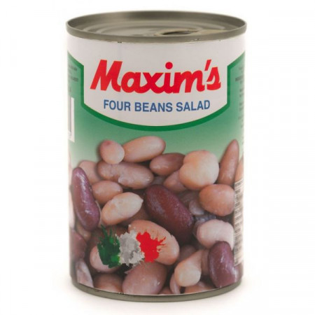 Maxim's Fasole 4 Sortimente de Fasole pentru Salate 400g