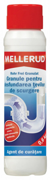 Mellerud Granule pentru Desfundarea Tevilor de Scurgere 600g