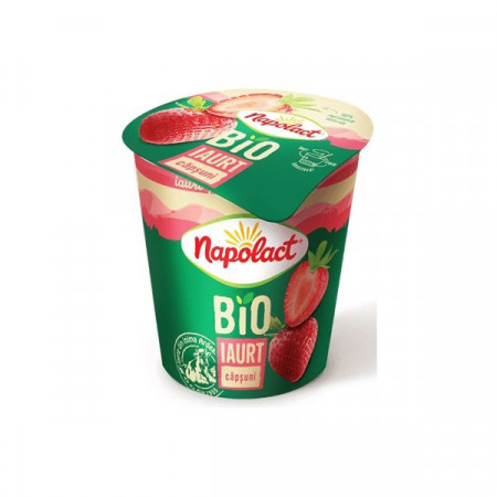 Napolact Iaurt cu Capsuni 2.7% Grasime Eco 130g