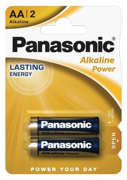 Panasonic Baterii Alkaline Lasting Energy AA LR6 2buc