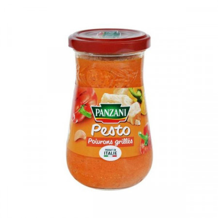 Panzani Sos Pesto cu Ardei Copti 190g
