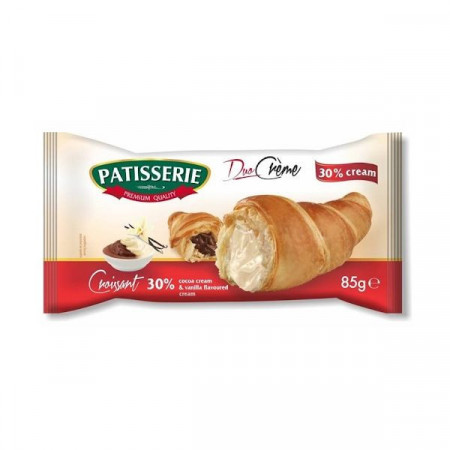 Patisserie Croissant cu Crema de Cacao si Vanilie 85g