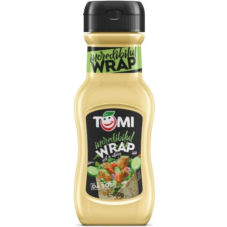 Sos Incredibilul Wrap cu Gust de Usturoi Tomi 450g