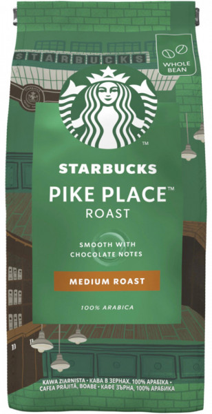 Starbucks Pike Place Cafea Prajita Boabe 200g