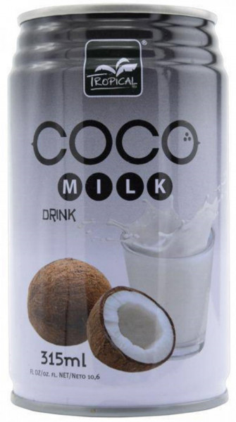 Tropical Coco Milk Bautura Racoritoare Lapte de Nuca de Cocos 315ML