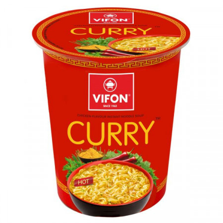 Vifon Supa Instant cu Gust de Pui Curry 60g
