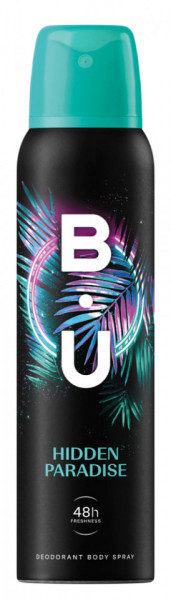 B.U. Hidden Paradise Deodorant Spray de Corp 150ml