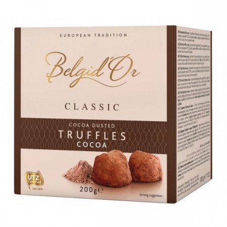 Belgid’or Trufe Fantezie cu Cacao 200g