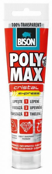 Bison Adeziv Universal Polymax Crystal pentru Constructii 115g