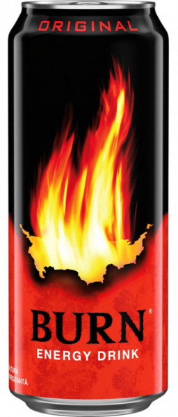 Burn Energy Drink Original Bautura Energizanta Carbogazoasa 500ML