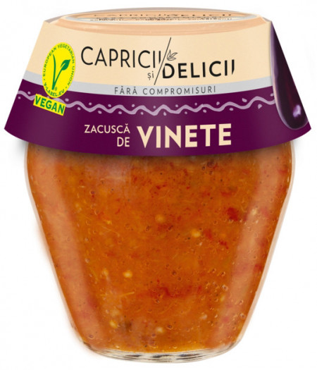 Capricii si Delicii Zacusca de Vinete 290g
