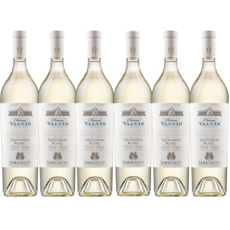 Chateau Valvis Sauvignon Blanc bax 0.75L x 6 sticle