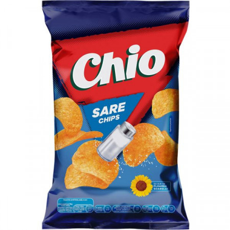 Chio Chipsuri din Cartofi Feliati si Prajiti cu Sare 140g - Img 1