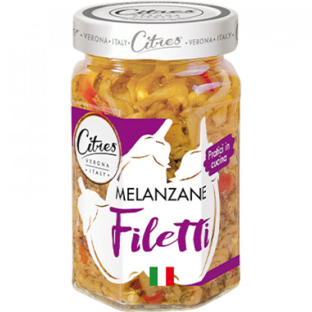 Citres Melanzane a Filetti Vinete Feliate in Ulei de Floarea Soarelui 170g