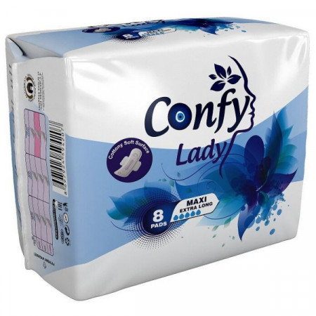 Confy Lady Absorbante Maxi Extra Long 8bucati
