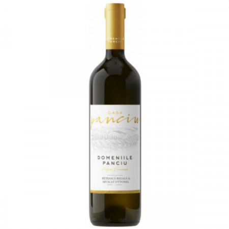 Domeniile Panciu Feteasca Regala & Muscat Ottonel Vin Alb Demisec 750ml