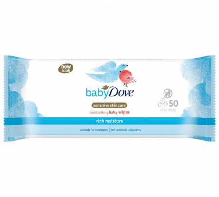 Dove Baby Richm Moisture Servetele Umede 50 buc
