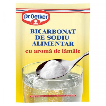 Dr.Oetker Bicarbonat de Sodiu Alimentar cu Aroma de Lamaie 30g