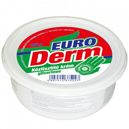 Euroderm Crema cu Glicerina pentru Curatarea Mainilor 400g