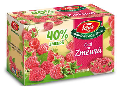 Fares Ceai cu Zmeura 20plicuri x 2g