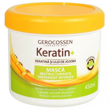 Gerocossen Keratin+ Masca Restructuranta Tratament Intensiv 450ml