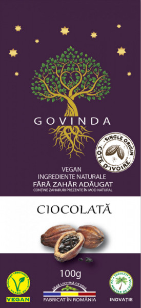 Govinda Ciocolata Vegana 100g