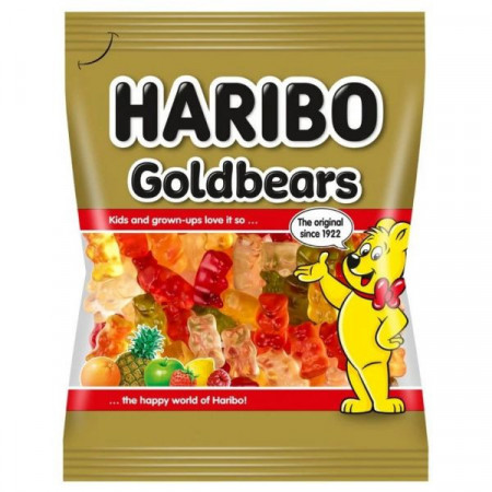 Haribo Goldbears Jeleuri cu Aroma de Fructe 200g