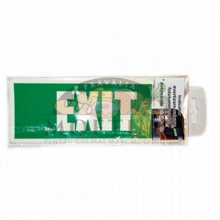 Indicator Exit Fotoluminescent