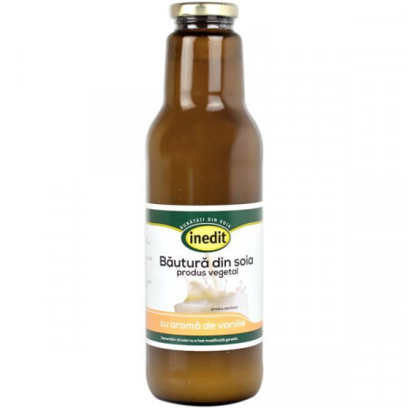 Inedit Bautura din Soia cu Aroma de Vanilie 750ml