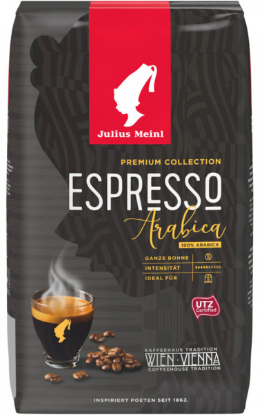 Julius Meinl Premium Collection Espresso Arabica Cafea Boabe Prajita 1Kg