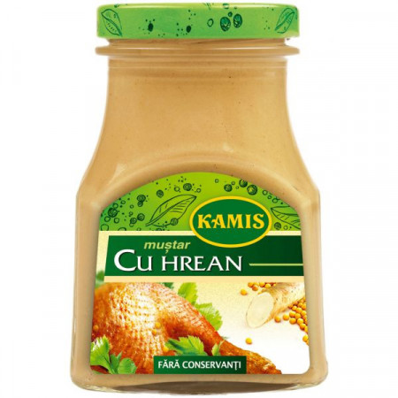 Kamis Mustar cu Hrean 185g