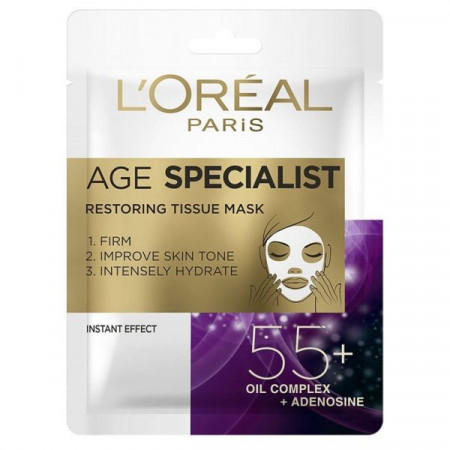 L'Oreal Age Specialist Masca Servetel pentru Regenerare 55+ 30g