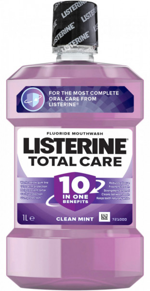 Listerine Total Care Apa de Gura pentru Protectia Completa a Dintilor 1L