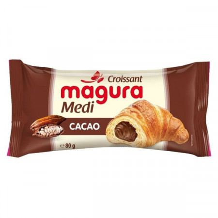 Magura Croissant cu Crema de Cacao 80g