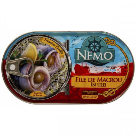 Nemo File de Macrou in Ulei 170g