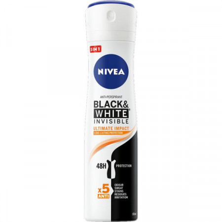 Nivea Black&White Invisible Ultimate Impact Anti-Perspirant 150ml