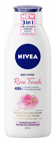 Nivea Body Lotion Rose Touch Lotiune de Corp 48H Hidratare 400ml