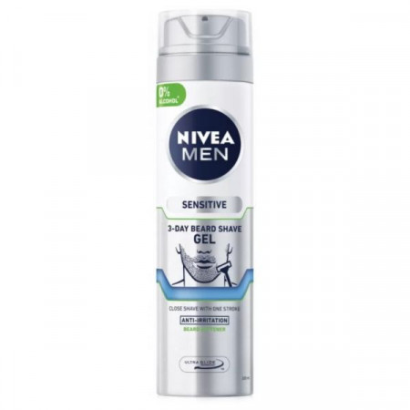 Nivea Men Sensitive Gel de Ras pentru Barba 200ml