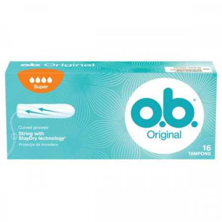 O.B. Tampoane Original Super 16bucati