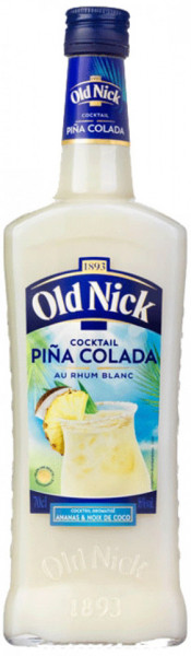 Old Nick Pina Colada Cocktail din Rom Nuca de Cocos si Ananas 16% Alcool 700ml