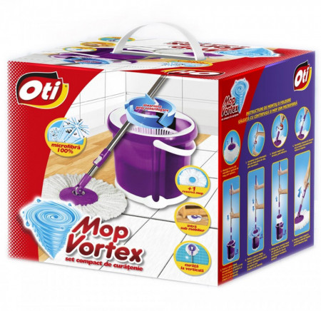Oti Mop Vortex Set Compact pentru Curatenie