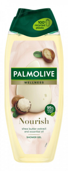 Palmolive Wellness Nourish Gel de Dus cu Extract de Unt de Shea si Uleiuri Esentiale 500ml
