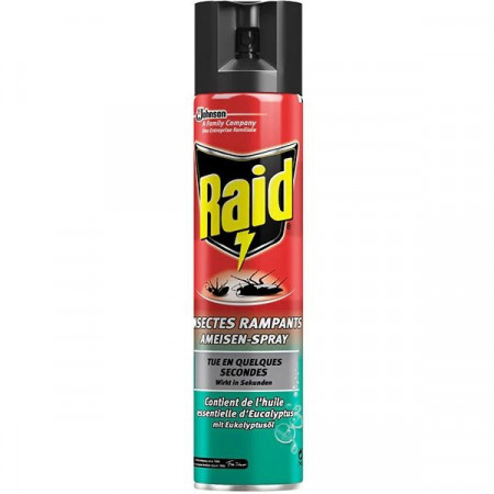 Raid Spray pentru Gandaci si Furnici cu Eucalipt 400ml