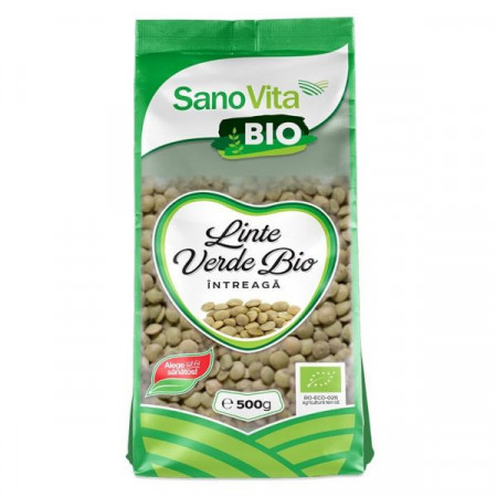Sano Vita Linte Verde Bio 500g