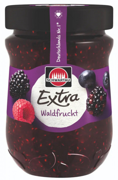 Schwartau Extra Gem de Fructe de Padure 340g